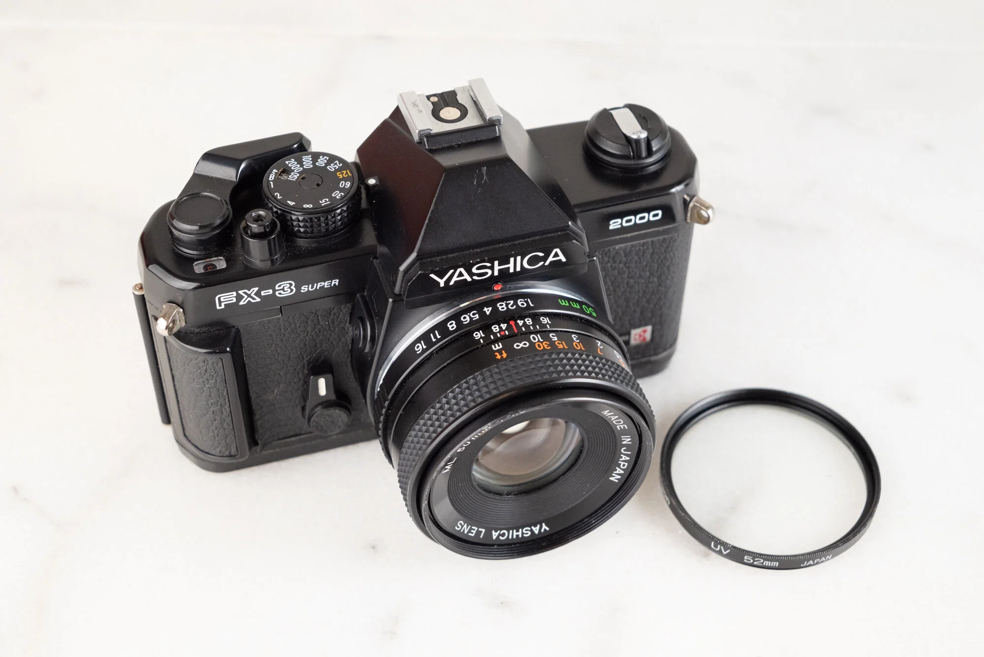 Yashica FX3 Super 2000 35mm SLR Film Camera with Yashica ML 50mm F